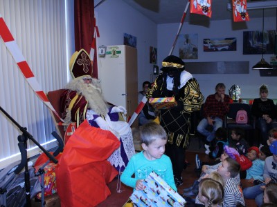 Foto's van de mooie Sinterklaas-ochtend 25 november jl.