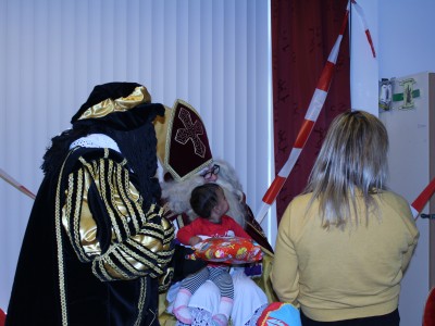 Foto's van de mooie Sinterklaas-ochtend 25 november jl.