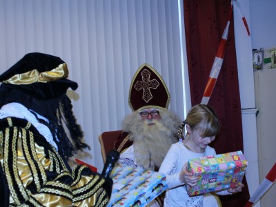 Foto's van de mooie Sinterklaas-ochtend 25 november jl.