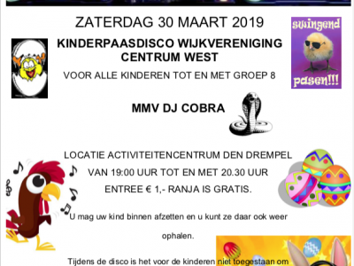 Kinderdisco Wijkverening Centrum West