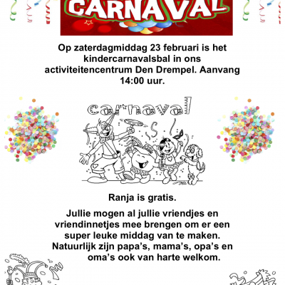 Kindercarnaval 2019